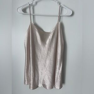 Vince Satin Camisole | Champagne Size Large